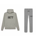 1977 dark oatmeal hoodie + leggings sweatpants
