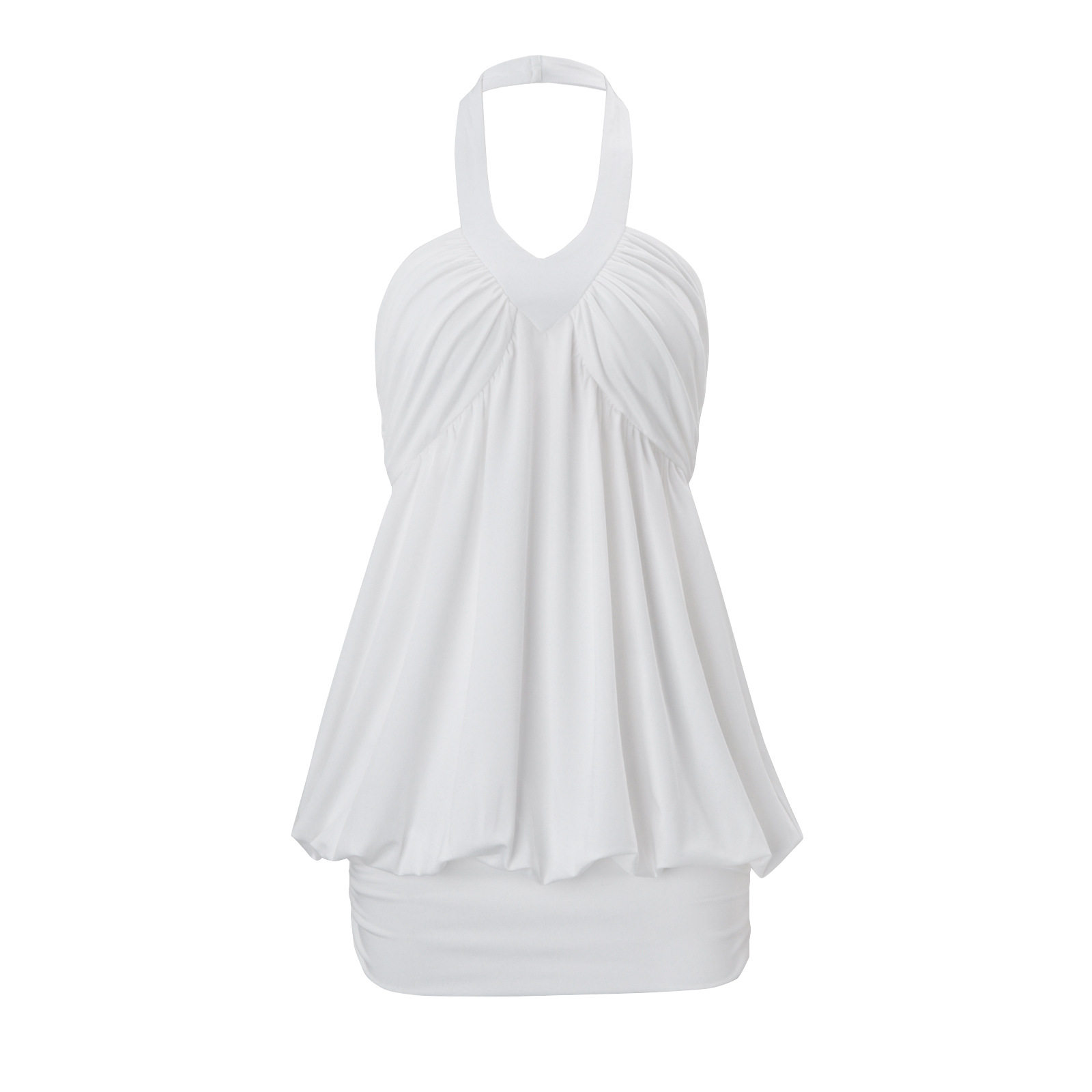 Summer Womens Dress Fashionable Elegant Sleeveless Loose Fit Solid Color Cocktail Party or Casual Outing