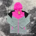Naik sports jacket - rose red & grey