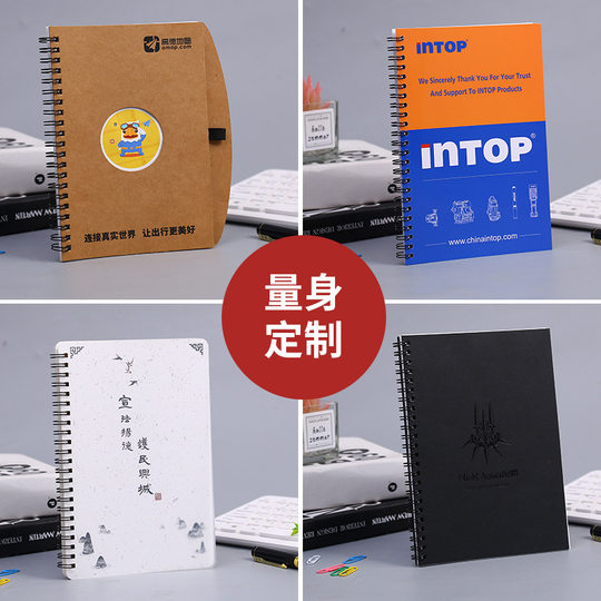 A5 coil notebook manufacturers operating notepad loose-leaf notebook cartoon cute notebook wholesale Kraft paper notebook