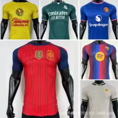 2627 Season Player Version Football Jersey Real Madrid Barcelona Spain AC Milan Manchester United Bayern Munich PSG Jersey
