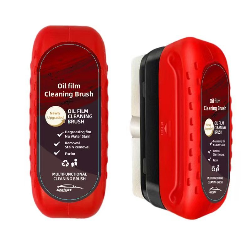 Car Glass Oil Film Wipe, Remove Oil and Decontamination Coating on All Car Glass, Crystal Coating Front Glass Cleaner Remover