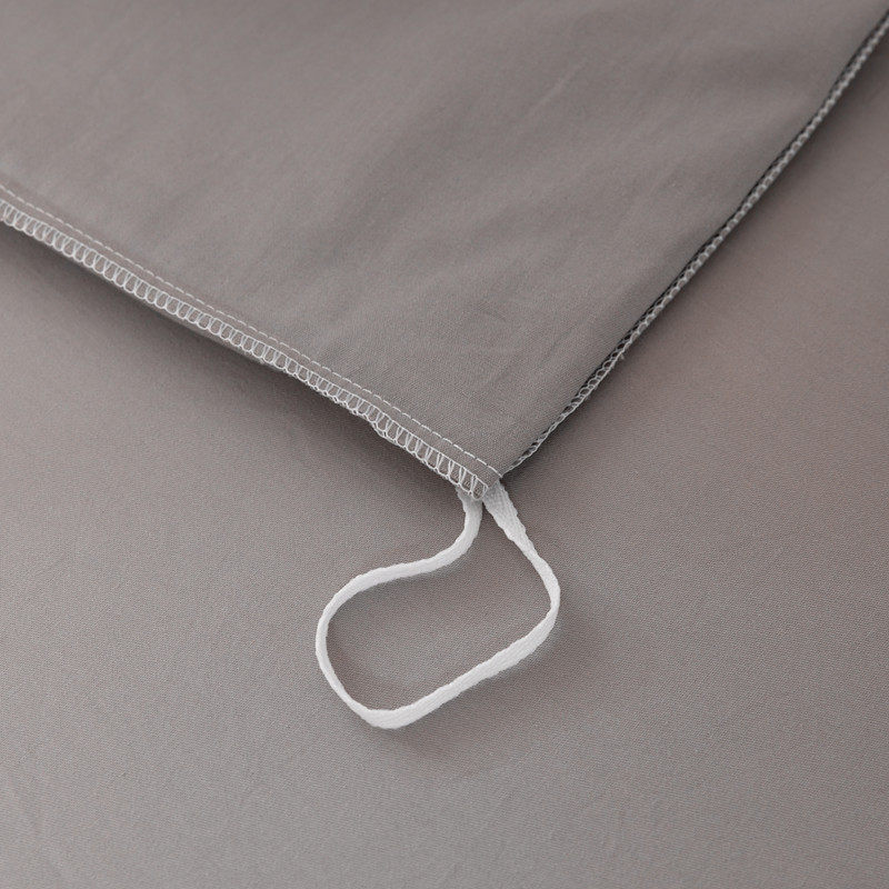 Cotton Four-Piece Set Modern Simple Solid Color Quilt Cover Student Dormitory Single Quilt Cover Pure Cotton Three-Piece Set Nantong Wholesale