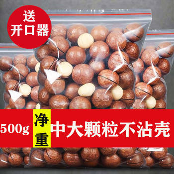Macadamia Nut Cream Flavor New Daily Dried Fruit Nuts Whole Box Bulk Bag 500g Casual Snacks