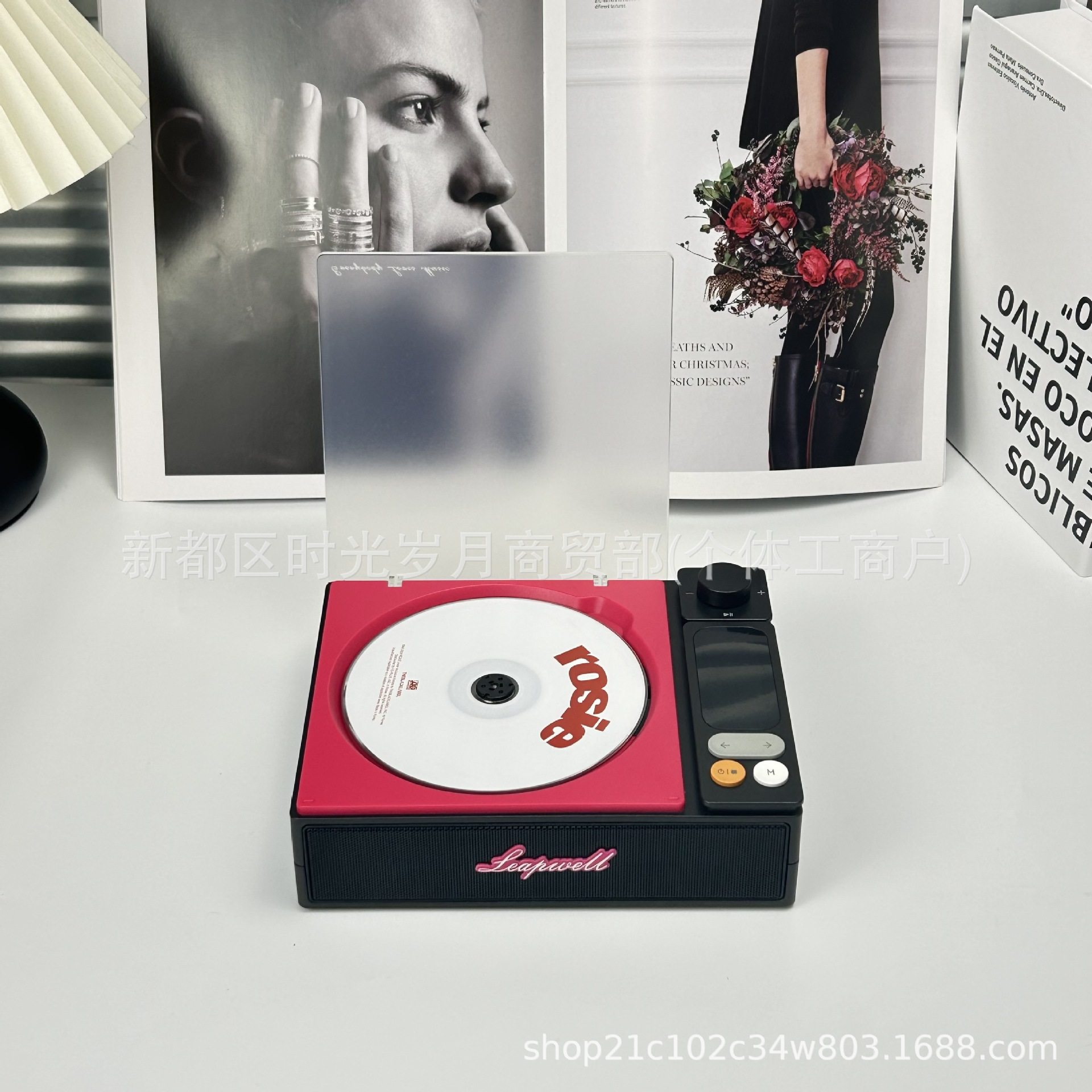 Retro new cd player enthusiast music album CD player U disk wireless bluetooth speaker gift