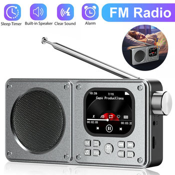 [Cross-Border Version] Manufacturer Wholesale Professional Mp3/Mp4 Radio Bluetooth Speaker Portable Multimedia Player