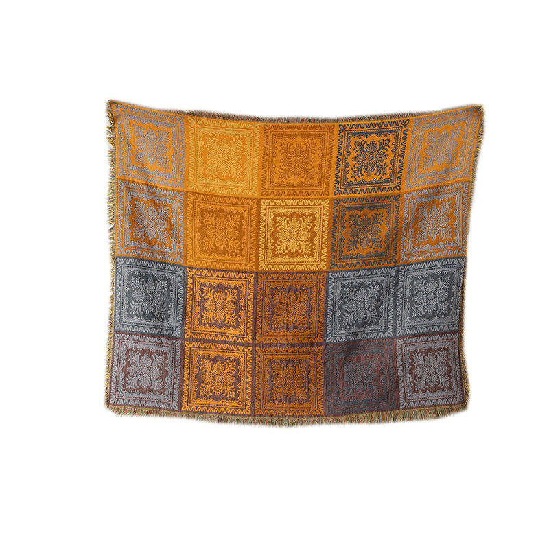 Light Luxury Modern Style Single Sofa Towel Sofa Blanket Throw Blanket Hotel B&B Decorative Blanket Camping Blanket Air Conditioning Cover Cloth