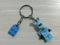 Blue rabbit + blue building blocks