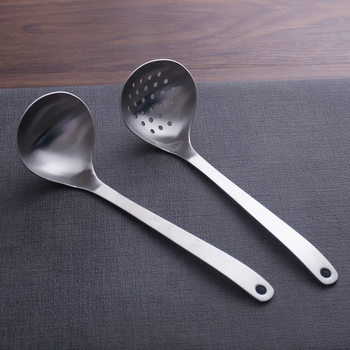 Japanese Style Long Handle Hot Pot Colander Household Soup Shell Drawing Soup Spoon Soup Spoon Large Spoon Porridge Spoon