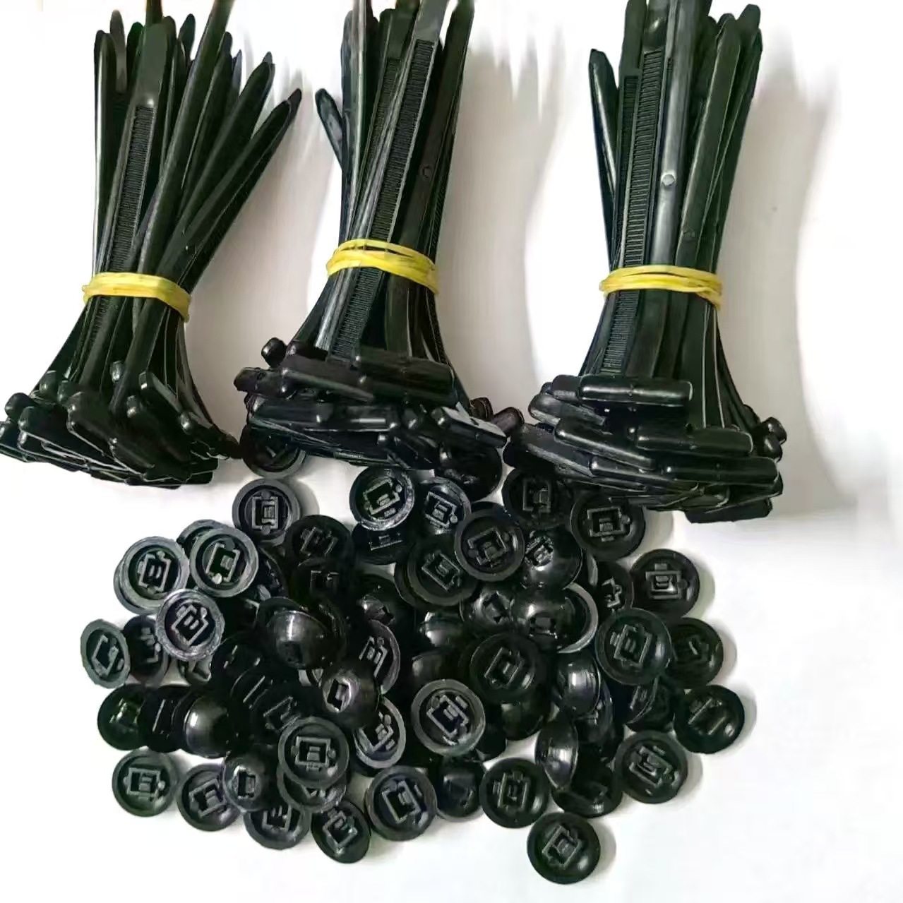 Cable Ties for Cross-Border Supply, Factory Direct Sales, Multifunctional Cable Clips, Through-Hole Fixing, Engine Wire Rope, Fender
