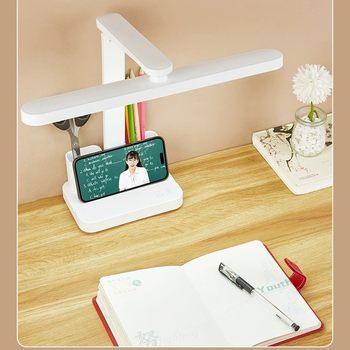 Source Manufacturer Foldableing Table Lamp Led Kidsren's Student Dormitory Eye Protection Reading Rechargeable Plug-In Hotel Gift Table Lamp