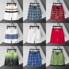 Cross-Border 26 New Models of High-Quality Trendy Fashion Beach Shorts with Printed Logo, Light Luxury Casual Versatile Shorts