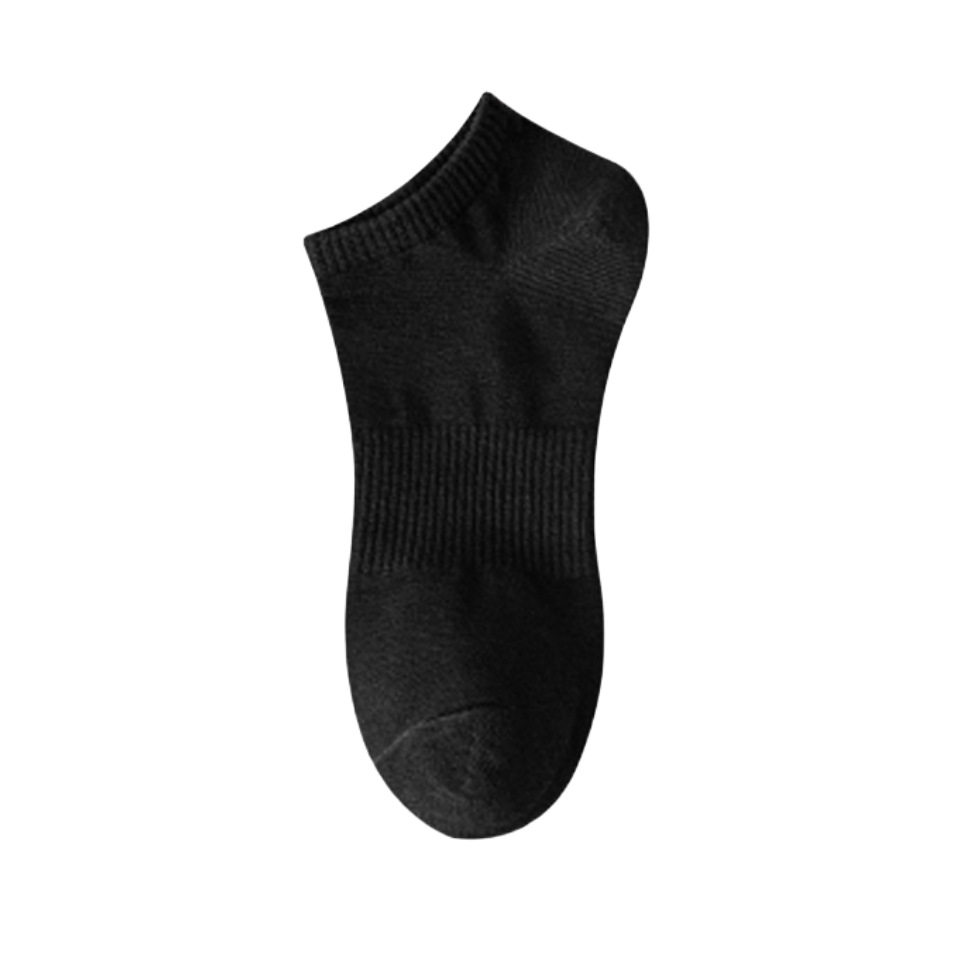 【新疆棉】棉袜子男女士夏季薄款中短筒纯色运动抗菌透气吸汗防臭