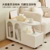 [48-hour delivery] Nordic high-value sofa side table living room tea table household side cabinet rental house movable