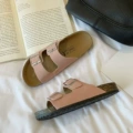 [Pink] 1508-2 Birkenstock Silver Double Buckle