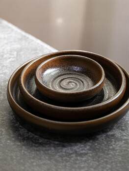 Micro-blemish foreign trade single pick-up Utopia ceramic plate creative home dish closing western dish European dish