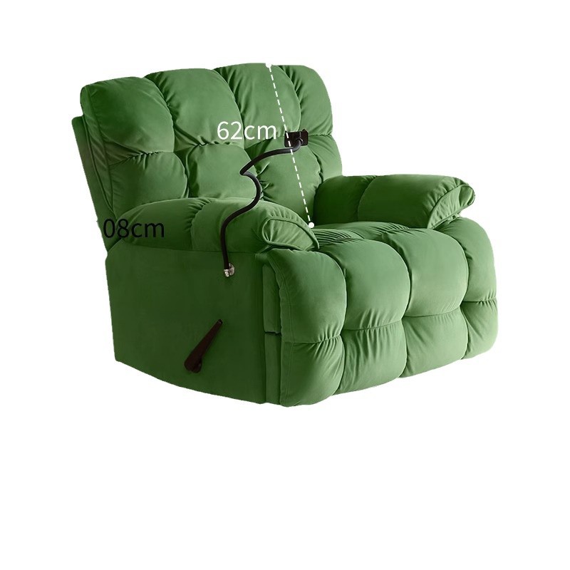 云朵懒人沙发可躺可睡卧室客厅单人沙发椅阳台办公休息摇椅旋转椅