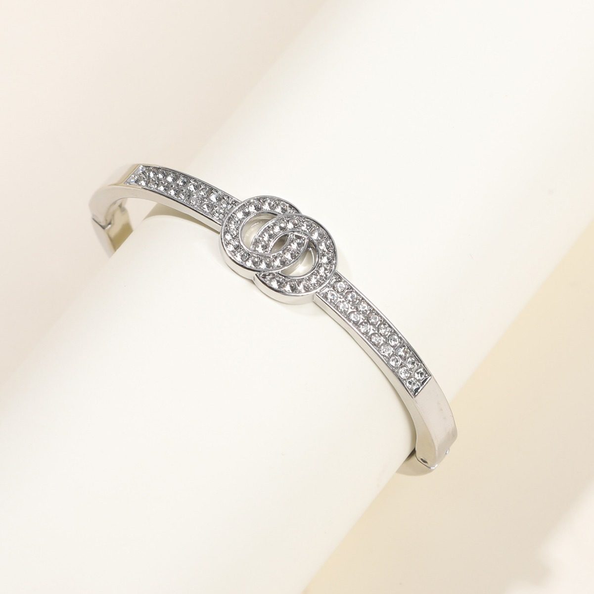 新款饰品时尚双环手链欧美新款小清新女式手镯首饰手链厂家直销