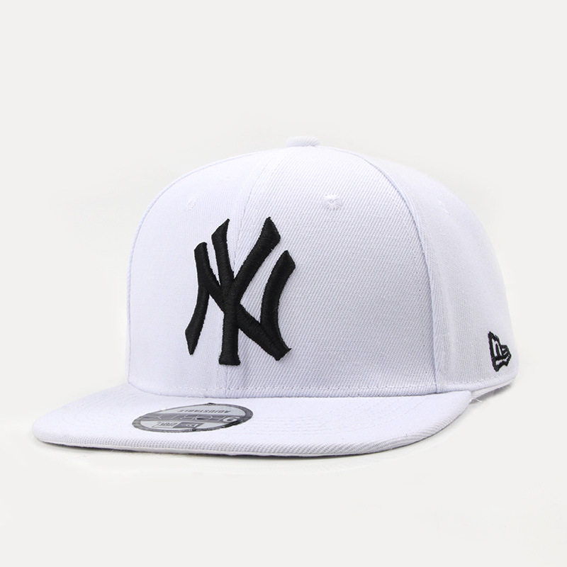 Bordado de sombrero del equipo de la liga de béisbol profesional europea y americana con gorra de béisbol de los Yankees para hombres y mujeres gorra de ala plana de hip-hop de la NFL