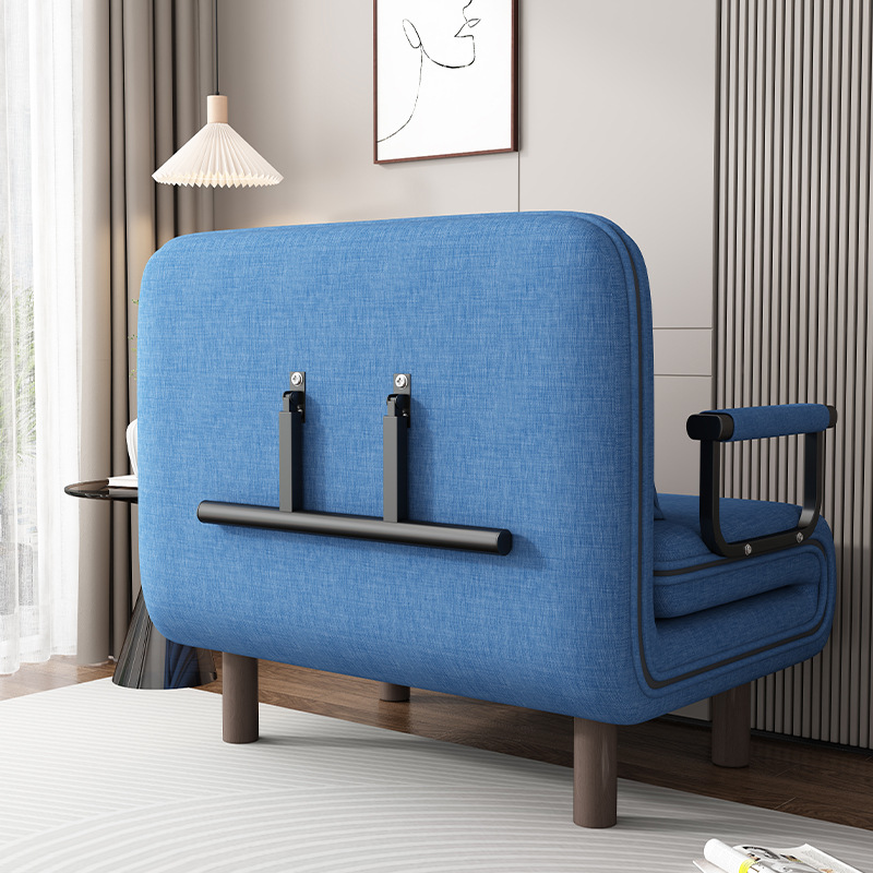 懒人沙发办公室午休折叠沙发床多色可躺可坐沙发床简约折叠沙发床