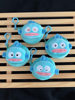 Cartoon Clownfish Round Plush Coin Purse, Carry-On Bag, Anti-Fall Bluetooth Headset Bag, Portable