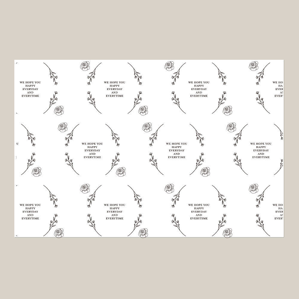 Cute gift wrapping paper bouquet packaging kindergarten handmade material paper girl Heart Book paper gift wrapping paper