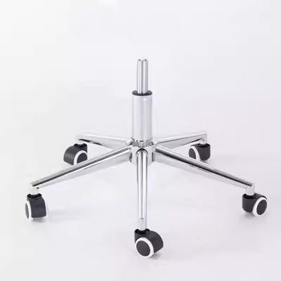 Swivel Chair Accessories Thickened Chair Foot Pan Rack Computer Chair Base Electroplated Five-Star Foot Pull-up Steel Five-Star Foot Rack