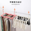Multi-Functional Household Outdoor Clothes Drying Rack with Multiple Clips for Underwear, Anti-Slip and Anti-Blowing, Multi-Purpose for Balcony