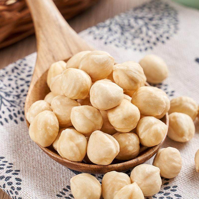 Fresh Hazelnut Kernels, Original Cooked Hazelnut Kernels, Baking Ingredients, Nut Snacks, Hazelnut Kernels, Green Granules Nutrition