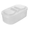 Kitchen compartment seasoning box octagonal cinnamon spice storage box stall ingredients crisper sealed plastic packing box