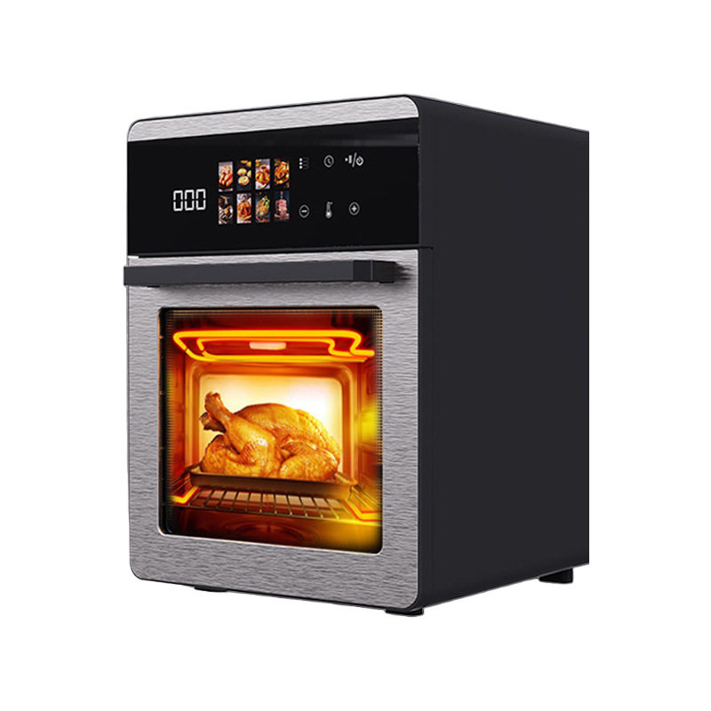 外贸出口加大容量空气炸锅智能触屏无油薯条机家用多功能电炸锅