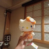 Hong Kong Limited Orange Hellokitty Doll Contrasting Color Doll Backpack Boutique Plush Bag Pendant Keychain