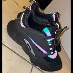 Cross-Border Foreign Trade European Station B22 Sports Casual Thick-Soled Comfortable Retro Breathable Unisex Height-Increasing Dad Shoes