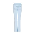 Light blue letter trousers