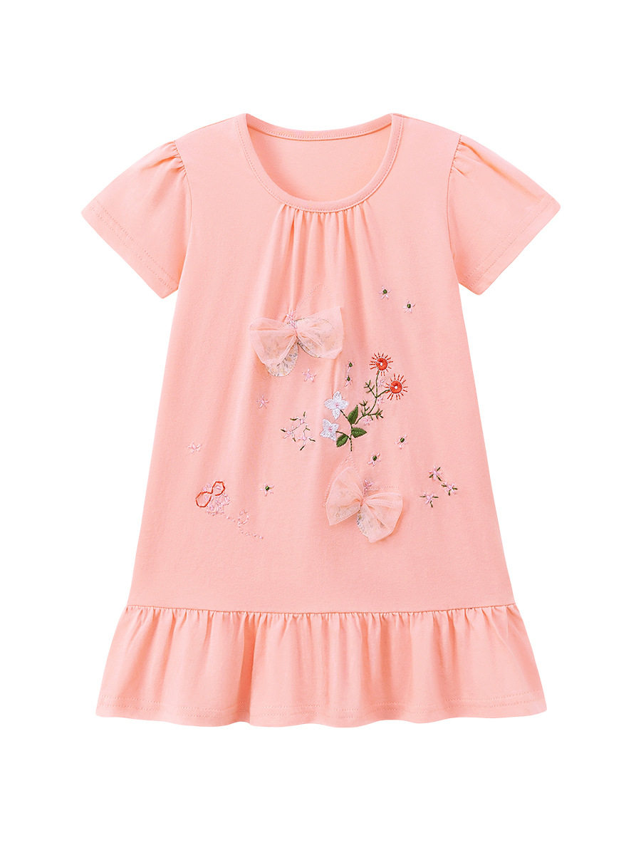 Source Factory Kids' Dress Wholesale, New Summer Kids' Dress, Cute Cotton Girls' Skirt