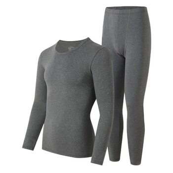Class a Pure Cotton Autumn Clothing and Pants for Couples, Thin Elastic Men's Winter Thermal Underwear Set, Women's Wholesale
