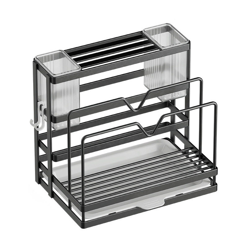 Customized Kitchen Knife Holder, Chopstick Holder, Storage Rack, Multifunctional Countertop Cutting Board Rack, Knife Storage Rack