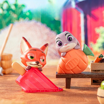 Authentic Zootopia Afternoon Tea Series Blind Box Mini Figure Toys Cute Dolls Trendy Anime Peripherals