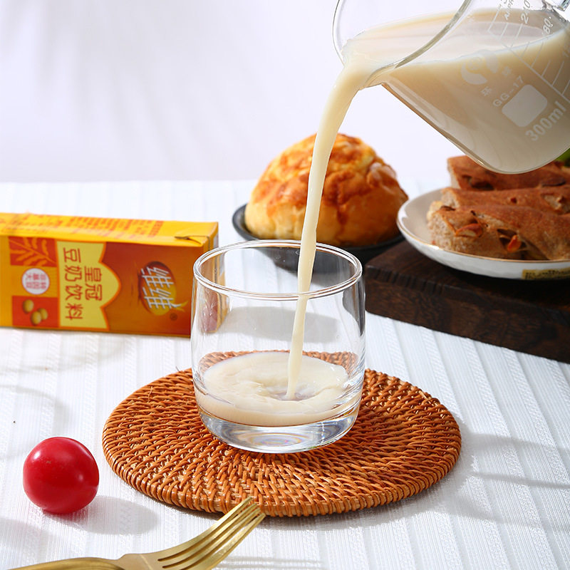 Non-Gmo Vivi Crown Soy Milk 200ml Boxed Breakfast Milk Animal and Plant Dual Protein Breakfast Drink