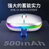 In stock Computer mobile phone mute Bluetooth charging luminous three dual-mode wireless mouse Wirelessmouse wholesale