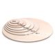 Factory direct home decoration wooden wafer geometric wood crafts creative wooden ornaments