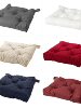 Pure Cotton Dining Chair Cushion Office Sedentary Ass Cushion Breathable Cushion Bay Window Cushion Sofa Cushion Two Pieces Free Shipping