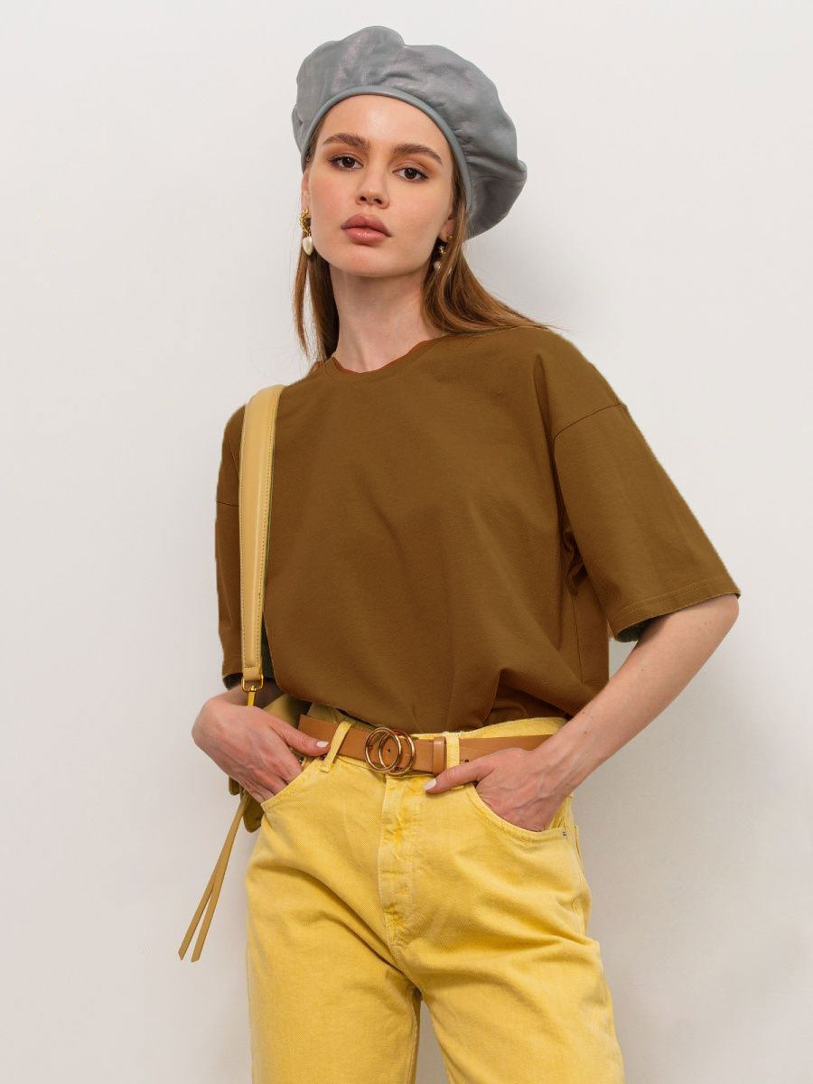 Womens Loose Fit Cotton T Shirt 16 Colors Soft Fabric Casual Style Perfect for Summer Wear Wholesale Available