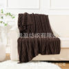 Nordic Light Luxury Chenille Sofa Blanket Throw Blanket Nap Blanket Thick Knit High Weight Blanket Cover Blanket