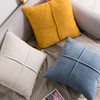 Factory Direct supply solid color suede pillow simple ins style sofa pillow backrest home bedroom bed pillow