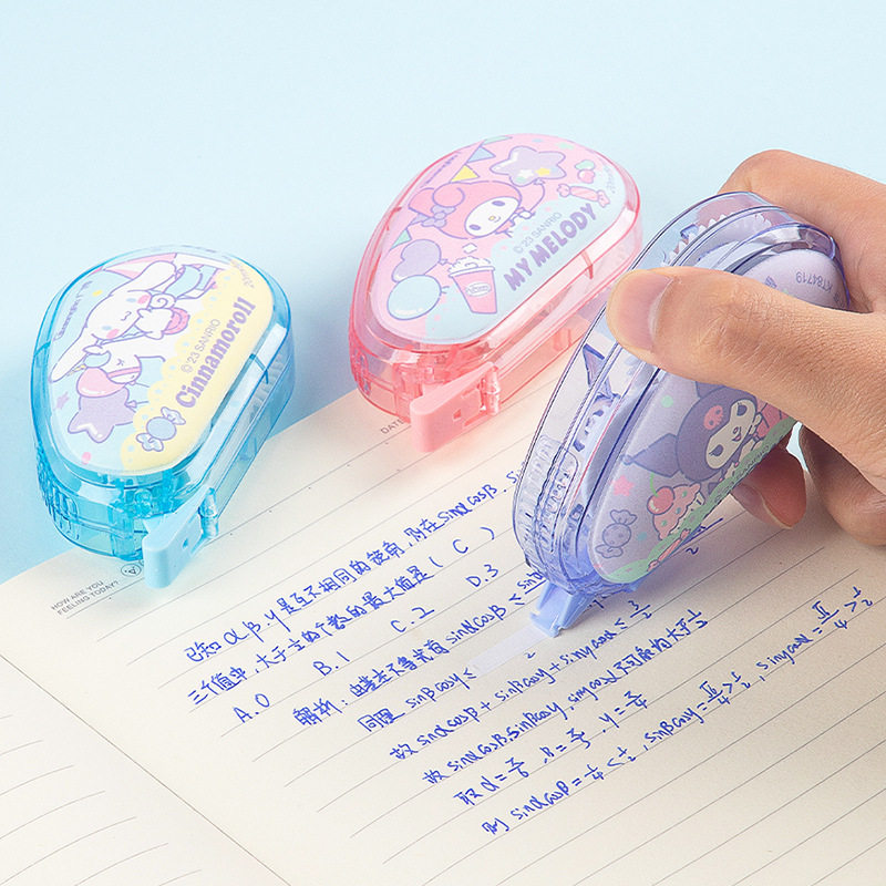 Guangbo new cute Sanrio cartoon decompression correction tape girl heart student practical correction handwriting correction tape