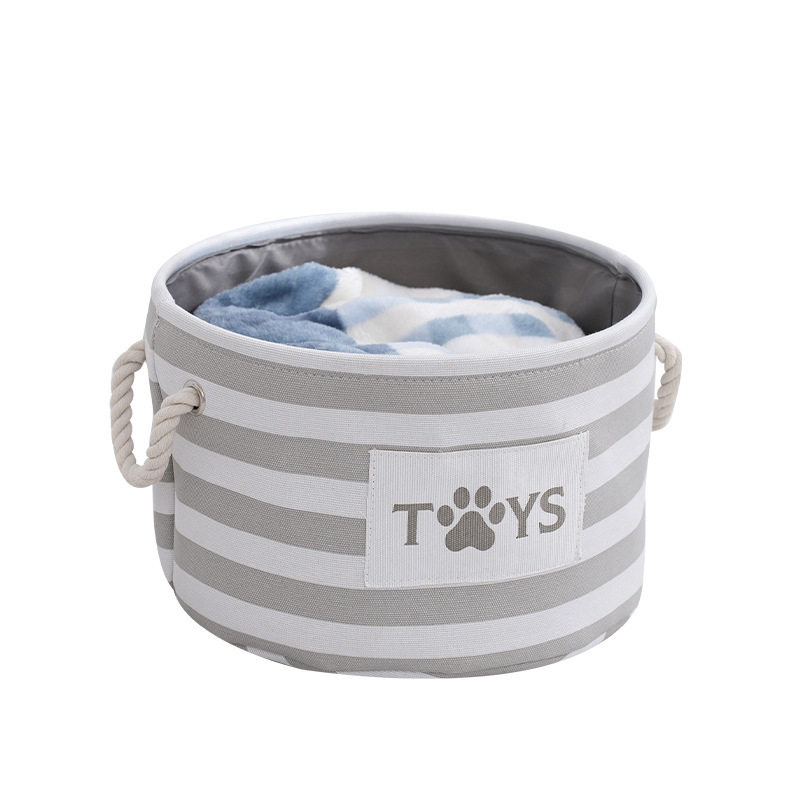 Fabric Cartoon Dirty Clothes Bucket Cotton Storage Basket Large Capacity Plush Doll Storage Box Children's Toy Storage Basket