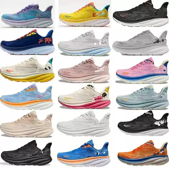Cross-Border Direct Sales Hoka Clifton 9Th Generation Running Shoes, the Same Style for Men and Women, Breathable Cushioning Hiking Shoes Clifton 9Th Generation