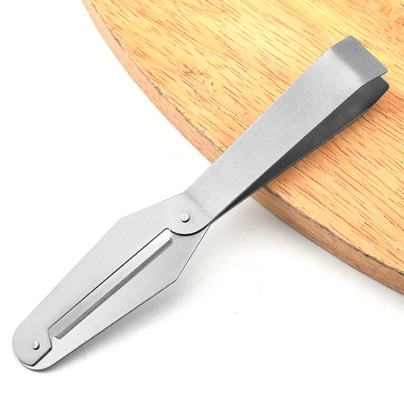 Two yuan store stainless steel pig hair clip hair remover hair clip hair clip multi-function peeler goose feather clip multi-purpose melon planer