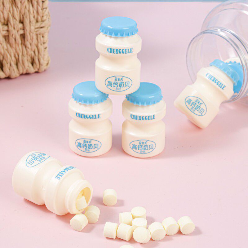 Chenggele prebiotics high calcium milk shell original flavor cranberry milk slices dry eat casual snacks canned Inner Mongolia snacks